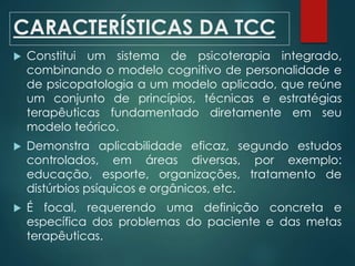 TCC - Terapia Cognitivo Comportamental