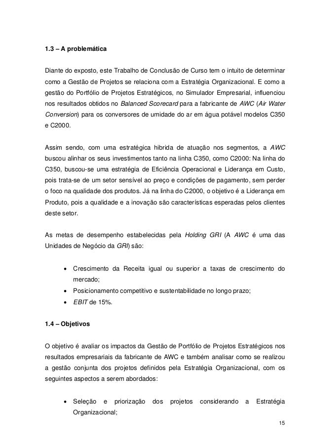 Trabalho curso gestao
