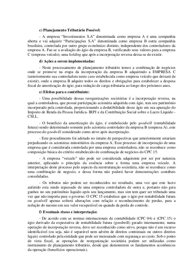 Artigo cientifico de pos graduacao
