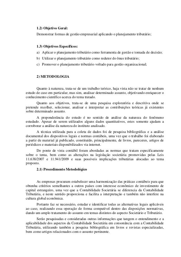 Artigo contabilidade