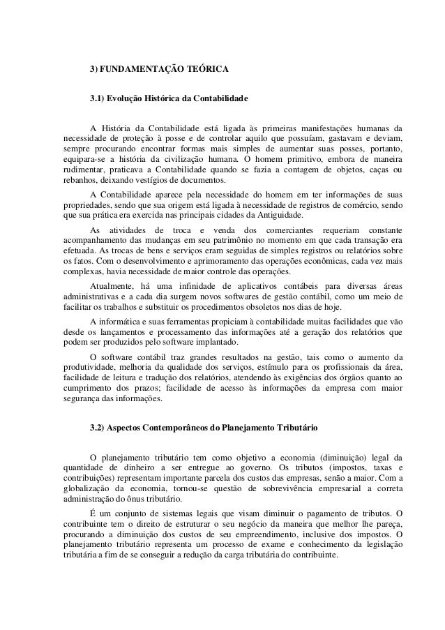 Artigo contabilidade