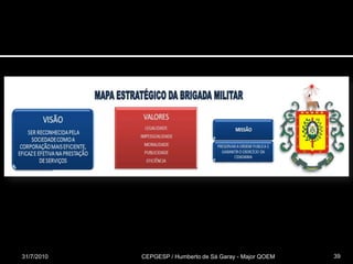 31/07/2010CEPGESP / Humberto de Sá Garay - Major QOEM39