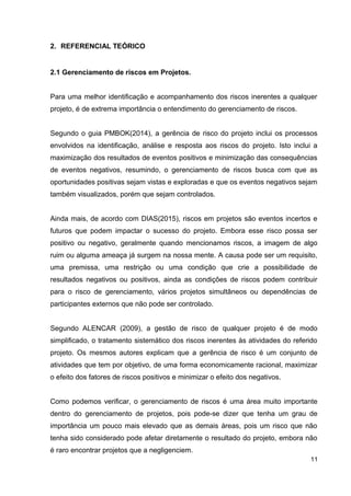 Gerenciamento de riscos em projetos de construção civil. | DOC