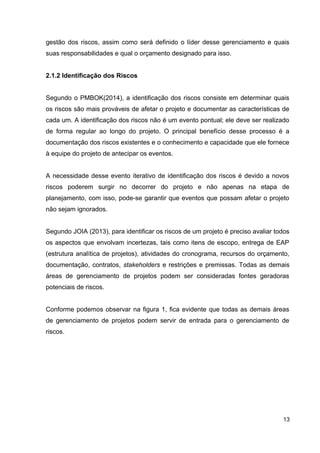 Gerenciamento de riscos em projetos de construção civil. | DOC