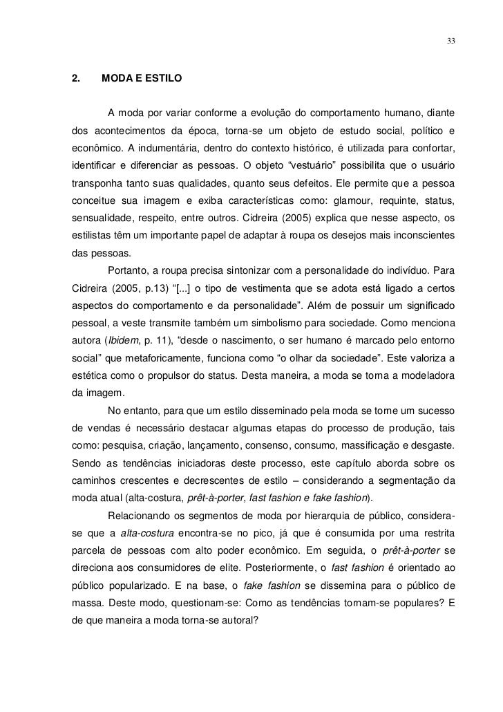 Curso design de moda