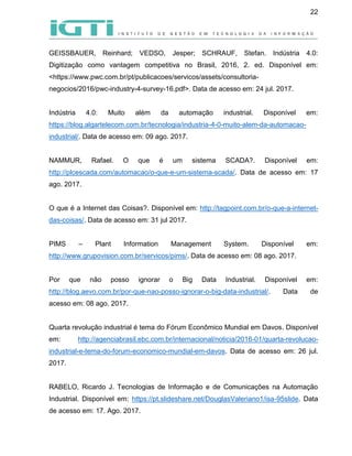 APLICAÇÃO DO BIG DATA NA INDÚSTRIA E SUAS VANTAGENS EM RELAÇÃO AOS ...