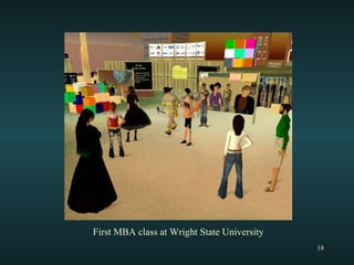 First MBA class at Wright State University 