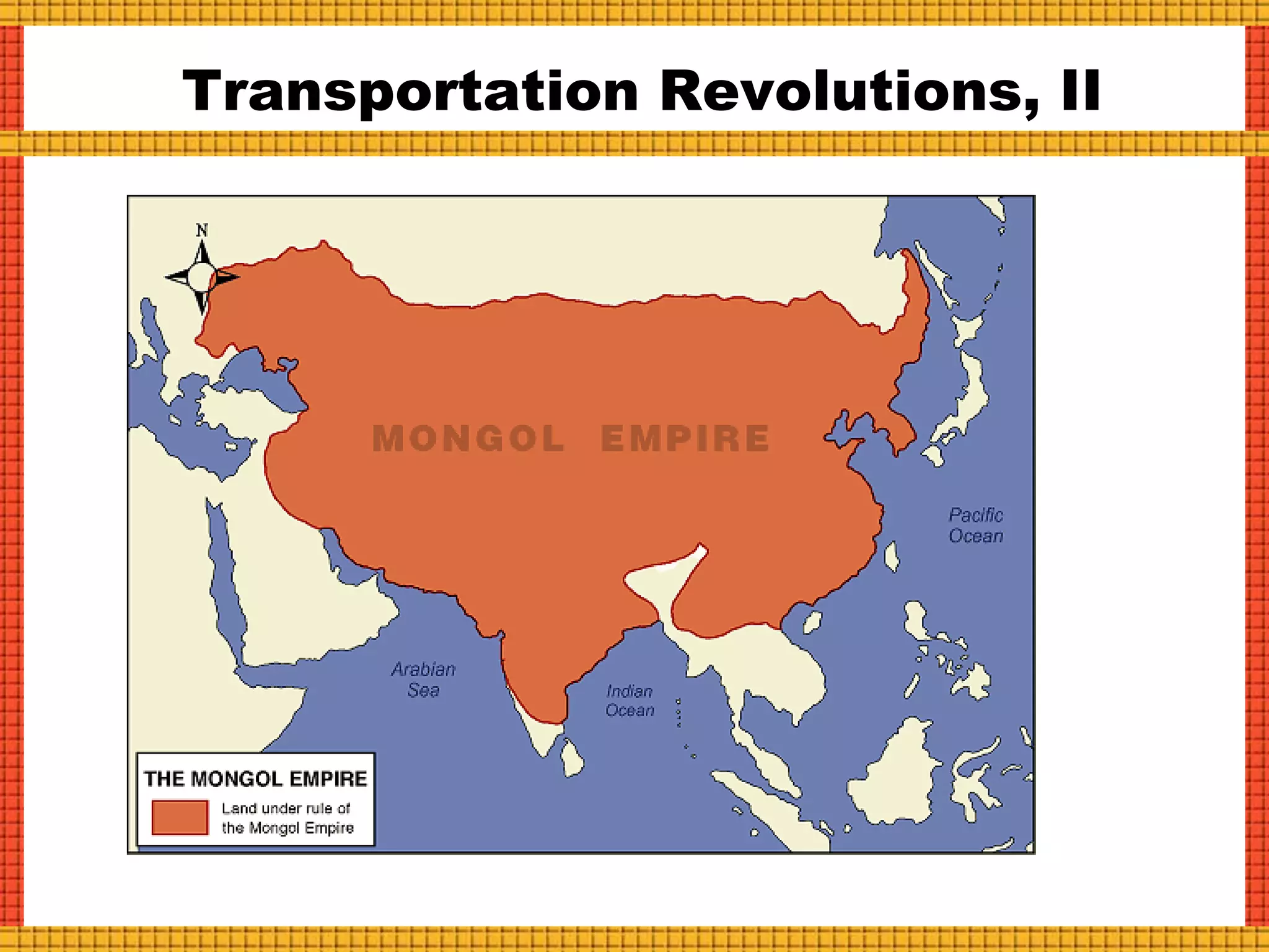 Transportation Revolutions, II
 