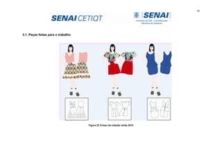 50
3.1. Peças feitas para o trabalho
Figura 23 Croqui da coleção verão 2015
 