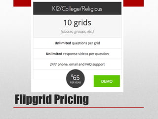 Flipgrid Pricing 
 