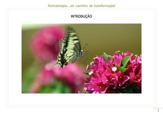 Aromaterapia... um caminho de transformação!
3
INTRODUÇÃO
 