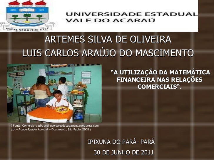 Exemplo de apresentação de monografia em power point