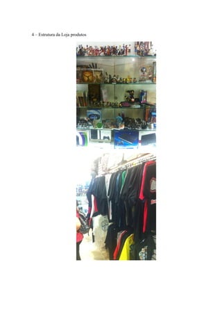 4 – Estrutura da Loja produtos

 