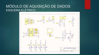 MÓDULO DE AQUISIÇÃO DE DADOS
ESQUEMA ELÉTRICO
 