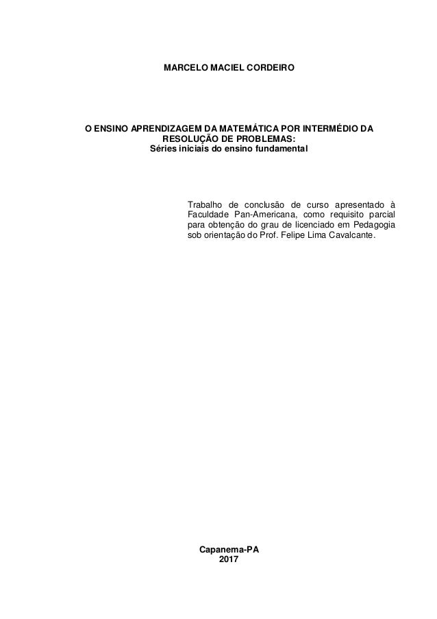 Aprendizagem por resolução de problemas Aprendizagem por resolução de problemas