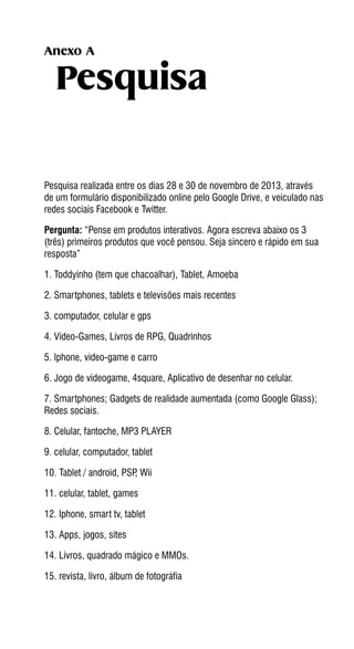TCC Tiago Henrique Ribeiro — Analogico e Interativo