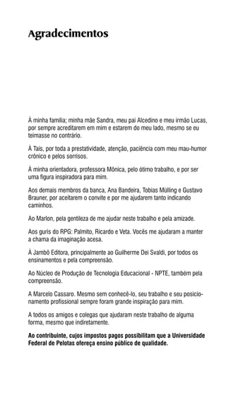 TCC Tiago Henrique Ribeiro — Analogico e Interativo