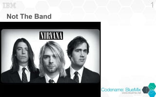Not The Band 
1 
 