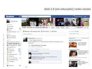 33 | Fernando Ramos & Pedro Almeida | MMEdu | TCEdu | 12-13




  [33]
                                                              Web 2.0 (em educação) | redes sociais
 