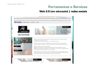 66 | Pedro Almeida | DMMeD | 09-10


                                           Ferramentas e Serviços
                                     Web 2.0 (em educação) | redes sociais




       [66]
 