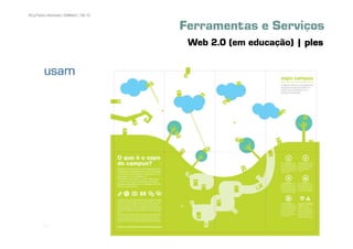 93 | Pedro Almeida | DMMeD | 09-10


                                     Ferramentas e Serviços
                                      Web 2.0 (em educação) | ples

        usam




       [93]
 