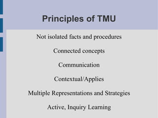 Framework for Online Learning 