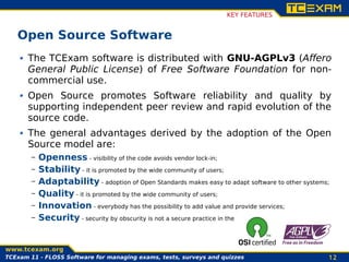TCExam 12 [ENG] - Computer-Based Assessment | PDF