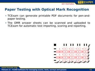 TCExam 12 [ENG] - Computer-Based Assessment | PDF