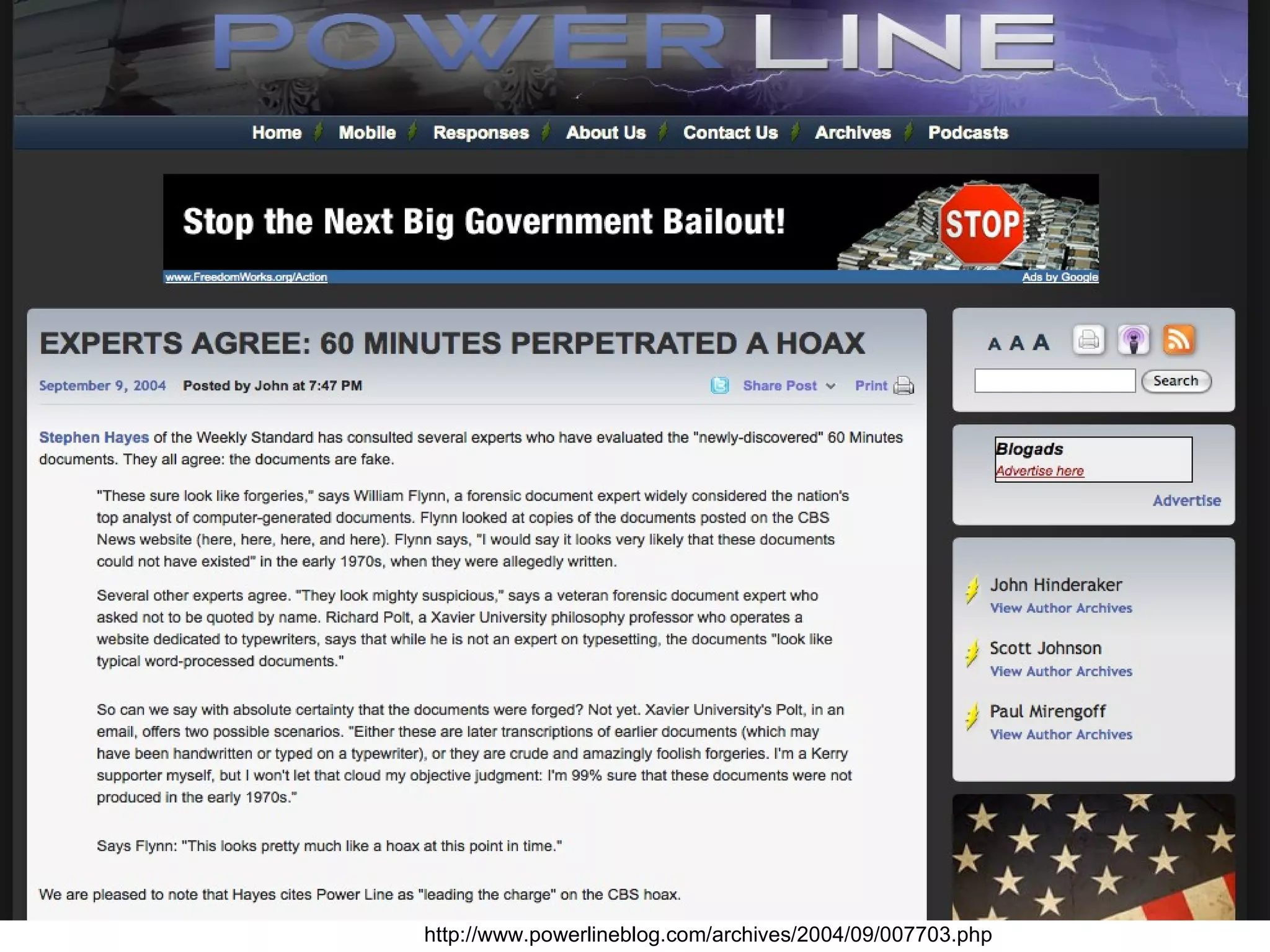 http://www.powerlineblog.com/archives/2004/09/007703.php 