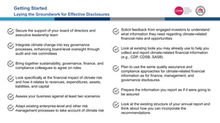 Masterclass In Implementing The Tcfd Recommendations Pptx