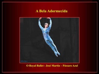 A Bela Adormecida




O Royal Ballet - José Martin – Pássaro Azul
 