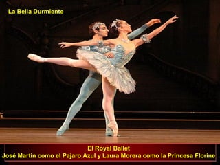 El Royal Ballet
José Martin como el Pajaro Azul y Laura Morera como la Princesa Florine
La Bella Durmiente
 