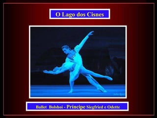 O Lago dos Cisnes




Ballet Bolshoi - Príncipe Siegfried e Odette
 