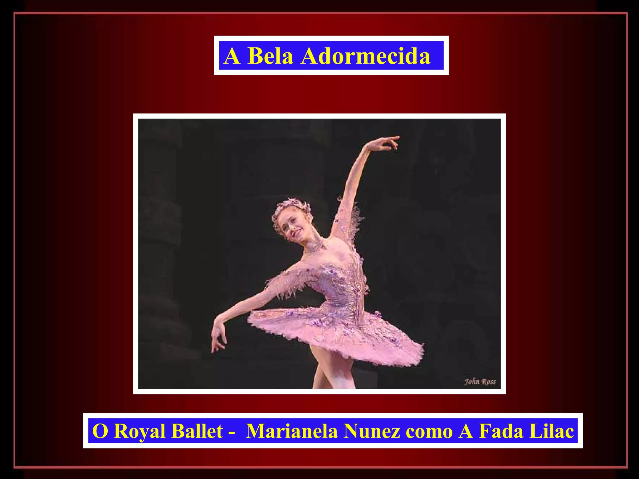 A Bela Adormecida   O Royal Ballet -  Marianela Nunez como A Fada Lilac 