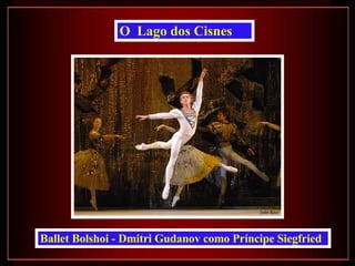 Ballet Bolshoi - Dmitri Gudanov como Príncipe Siegfried   O  Lago dos Cisnes 