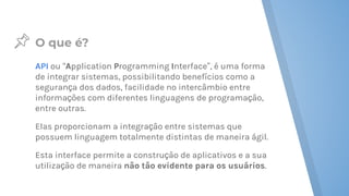 APIs, REST e RESTful: O que os programadores precisam saber? - Marcos ...