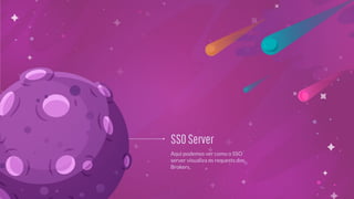 Aqui podemos ver como o SSO
server visualiza os requests dos
Brokers,
SSOServer
 