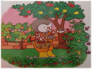 Tchoupi dans le jardin