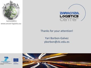 TCI2013 Innovation drivers of logistics clusters