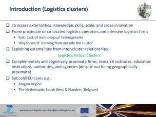 TCI2013 Innovation drivers of logistics clusters