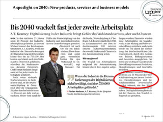 16. November 2016
Seite 14
A spotlight on 2040 : New products,servicesand businessmodels
 