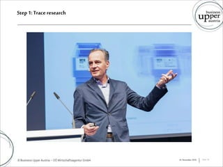 Step 1:Trace research
16. November 2016 Seite 18
 