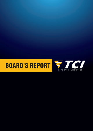 Transport Corporation of India Ltd. | Annual Repor
 