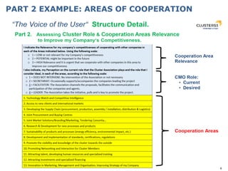 PART 2 EXAMPLE: AREAS OF COOPERATION
 