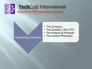 TechColdInternationalIndustrial Refrigeration Control 