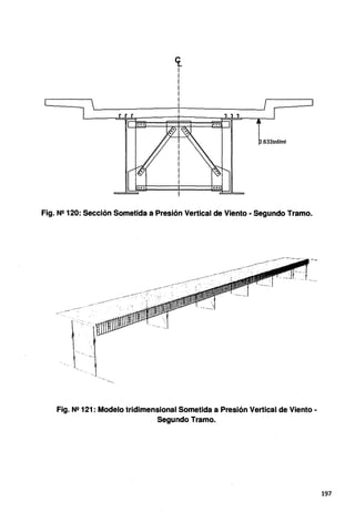 cr_
1
i
i
i
1
i
i
.633tnf/ml
Fig. N2 120: Sección Sometida a Presión Vertical de Viento· Segundo Tramo.
·-·""·
Fig. N2 121: Modelo tridimensional Sometida a Presión Vertical de Viento -
Segundo Tramo.
197
 