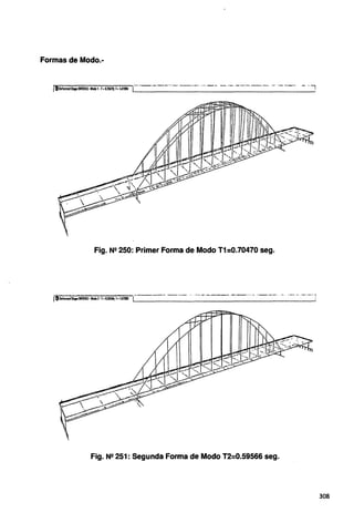 Formas de Modo.-
!iDtt......isti,...(M()OAIJ•Modo1•f.0.70470; fe fAf904 ni~_____·-_--_·-==-----_---_-_-_-_·_·---------=-=-------~----=-·-----,~.
Fig. N!! 250: Primer Forma de Modo T1:0.70470 seg.
j""5--Dd.n...i=-~--~s;..,.
....K~iMOO=;¡=,~~~=·-2~::,=·
~·Q.S9S66,=·~·
-~:
,-:1~--isso~·--.....
-::.--::-_
-----------=-----·----------·-=--===-----=--=-·-_--_-_-_--_-_-._··-_-_·_-_-_·_·--::..-=.·-''
Fig. N!! 251: Segunda Forma de Modo T2:0.59566 seg.
308
 