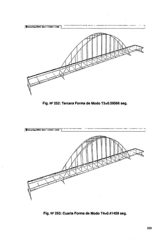 Fig. Nº 252: Tercera Forma de Modo T3:0.59566 seg.
j0o.form<dSNpt(llOOAIHlode4·To0..41459; f•MllOlr
"-------------------~~-·-------~--==-·
~
Fig. Nº 253: Cuarta Forma de Modo T4:0.41459 seg.
309
 