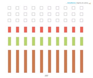 Autoadhesivos: Regletas de colores
257
 