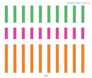 Autoadhesivos: Regletas de colores
259
 